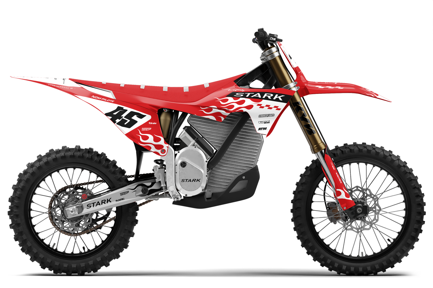 Kit déco Stark VARG MX/EX/SM - SVMX006 Rouge