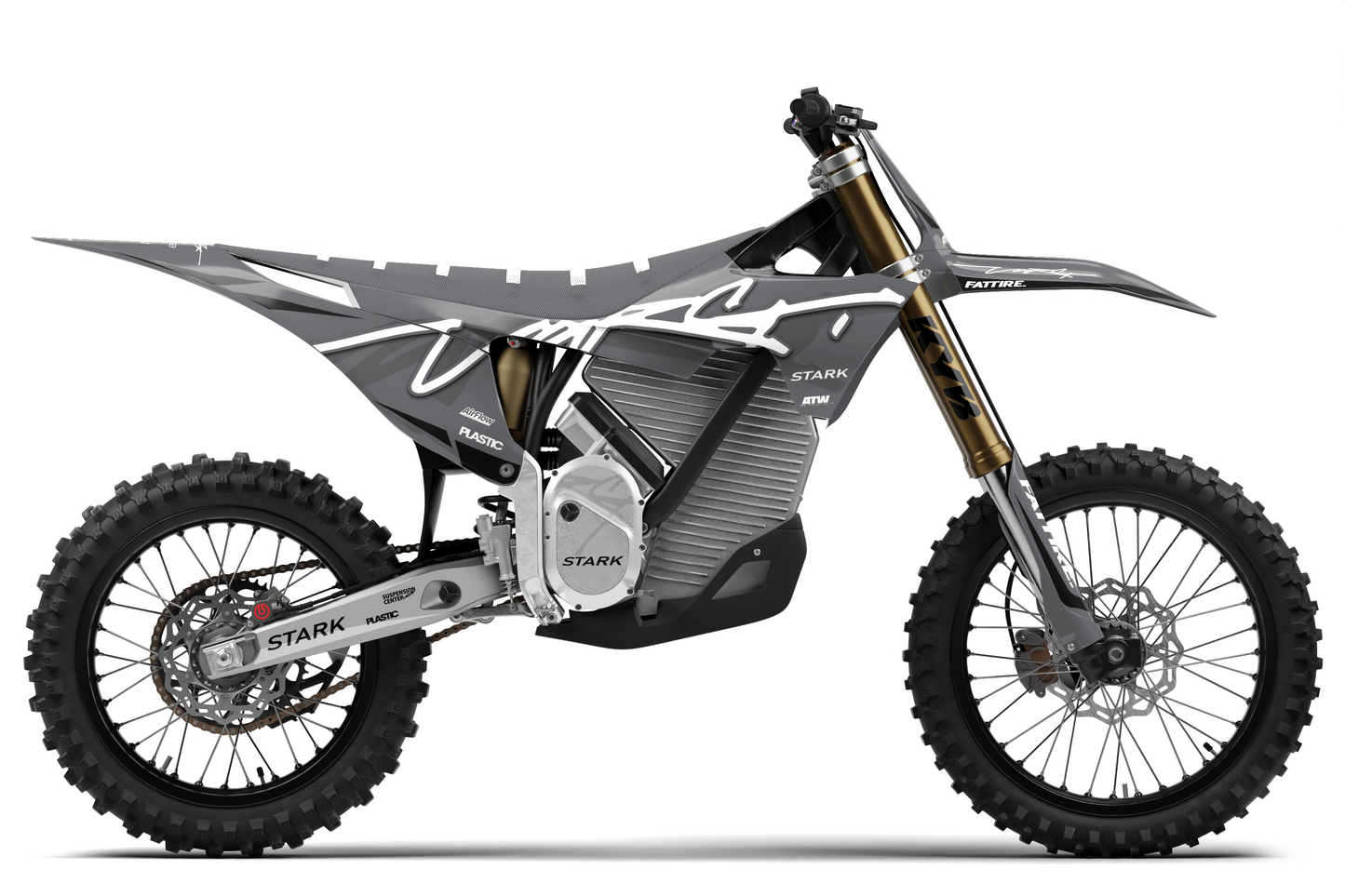 Kit déco Stark VARG MX/EX/SM - SVMX010 Gris