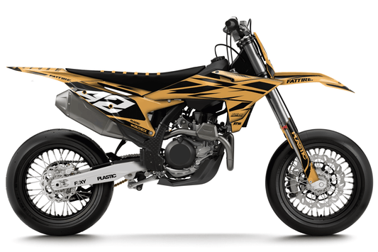 Kit déco motocross KTM 450 SMR - Cutz Beige