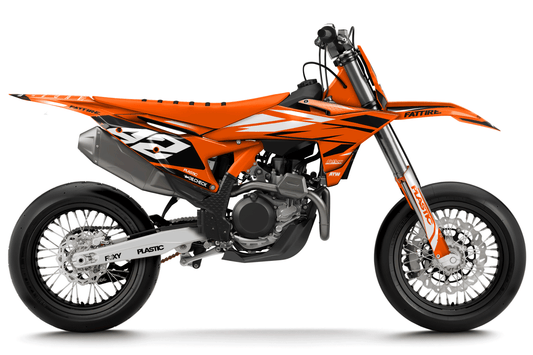Kit déco motocross KTM 450 SMR - Cutz Orange