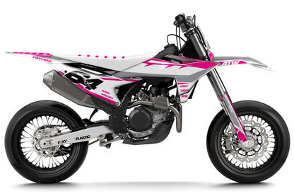 Kit déco motocross KTM 450 SMR - Rift Rose