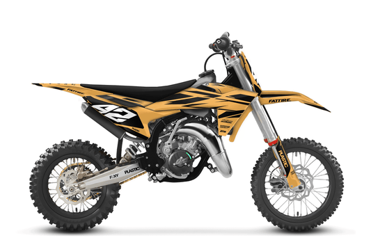Kit déco motocross KTM 85 SX - Cutz Beige