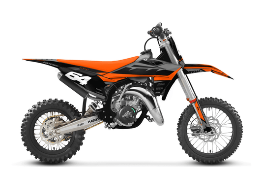 Kit déco motocross KTM 85 SX - Rift Noir