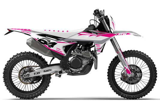 Kit déco motocross KTM EXC / EXC-F - Rift Rose