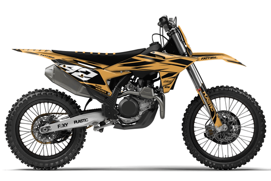 Kit déco motocross KTM SX / SX-F - Cutz Beige