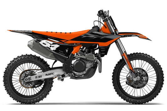 Kit déco motocross KTM SX / SX-F - Rift Noir