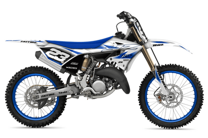 Motocross graphic kit YAMAHA 125-250 YZ - Factory-K22 White