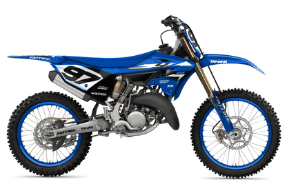 Kit déco motocross YAMAHA 125-250 YZ - Factory-K26 Bleu