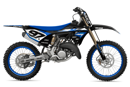 Kit déco motocross YAMAHA 125-250 YZ - Factory-K26 Noir