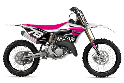 Motocross graphic kit YAMAHA 125-250 YZ - Year-70 Pink