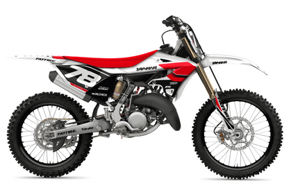 Motocross graphic kit YAMAHA 125-250 YZ - Year-70 Red