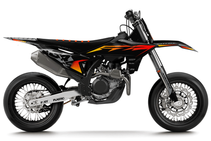 KTM 450 SMR motocross graphics kit - Cutz Orange