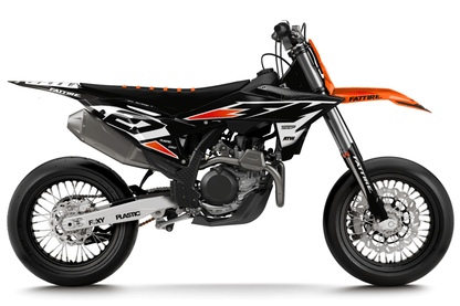 KTM 450 SMR motocross graphics kit - Cutz Orange