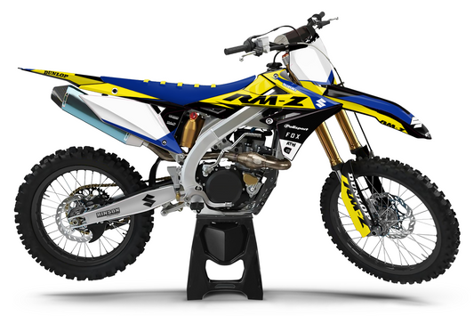 Kit déco motocross “Stock” Suzuki 250 RM-Z Jaune
