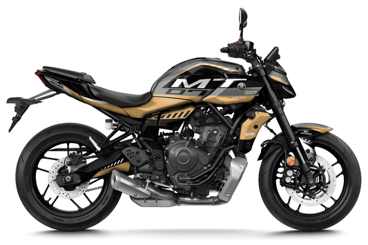 Kit déco YAMAHA MT-07 “Torque” Beige