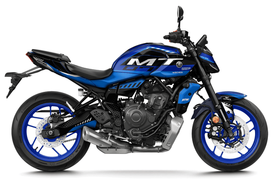 Kit déco YAMAHA MT-07 “Torque” Bleu