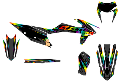 Kit déco motocross ZezetteGang - ATW DESIGN