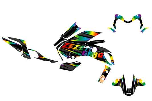 Kit déco routière (hors sportive) ZezetteGang - ATW DESIGN - ATW DESIGN