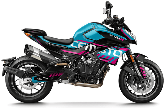 Kit déco CF MOTO 800 NK “Speed” Bleu - ATW DESIGN