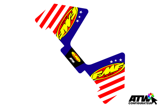 Sticker FMF 2.1 Country - Configurable