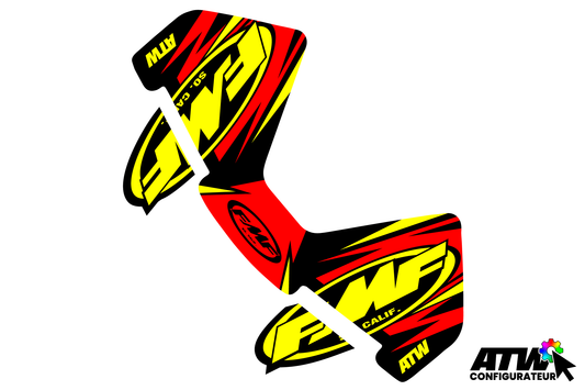Sticker FMF 4.1 (1st Gen) Thunder - Configurable