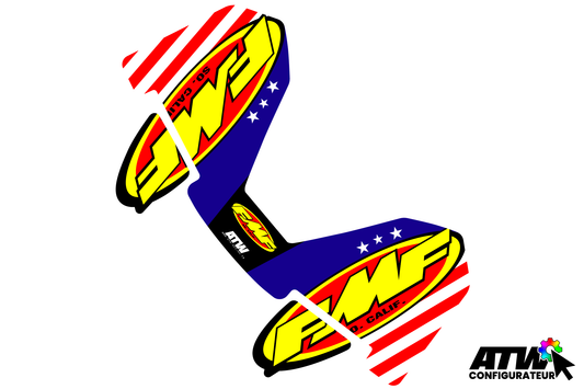 Sticker FMF 4.1 (2nd Gen) Country - Configurable