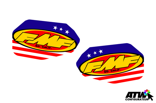 Sticker FMF Shorty 2 Country - Configurable