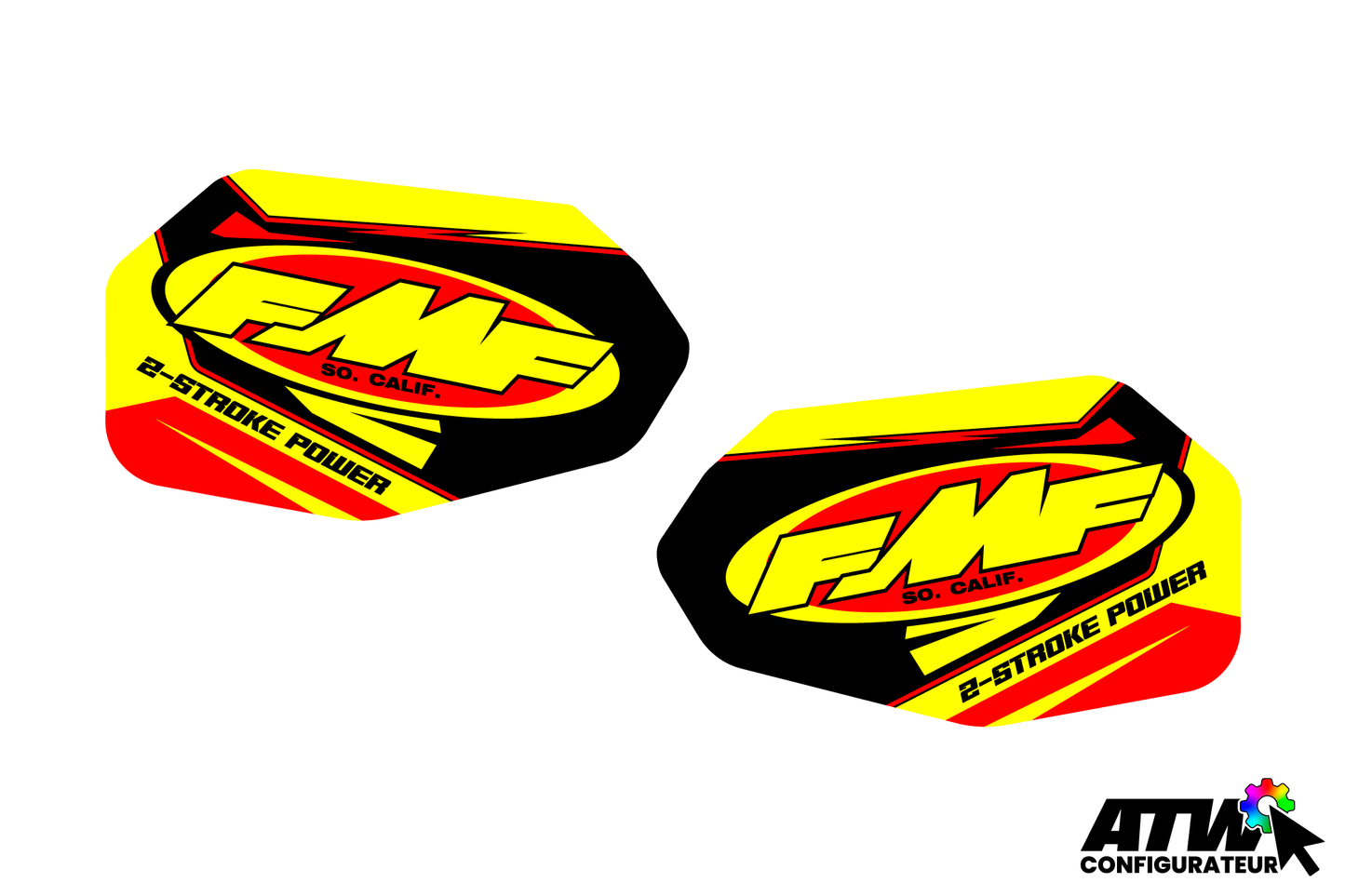 Sticker FMF Shorty 2 Factory - Configurable