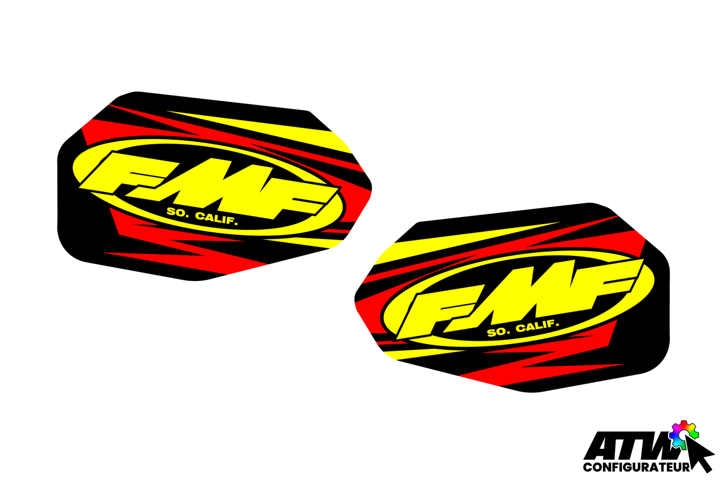 Sticker FMF Shorty 2 Thunder - Configurable