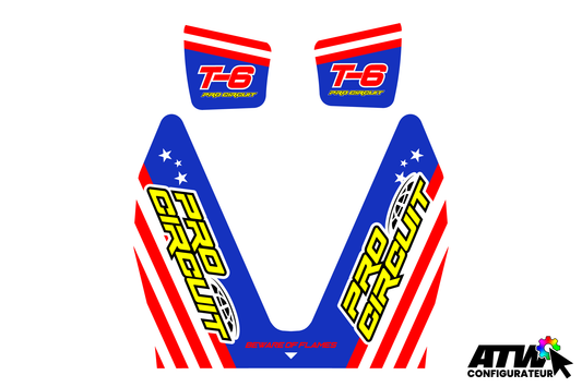 Sticker Pro-Circuit T6 Country - Configurable