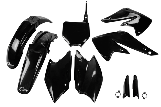 Déstockage - Kit plastique Kawasaki 250 KX-F 2004-2005 Noir