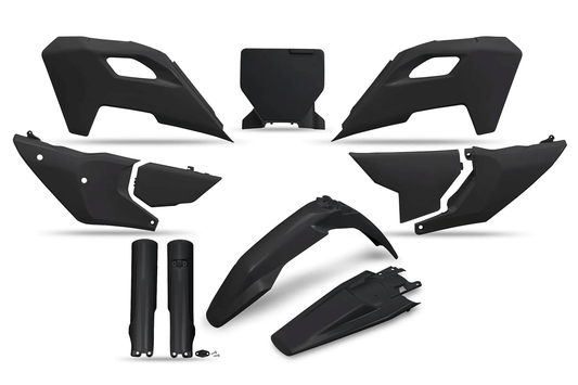 Déstockage - Kit plastique Husqvarna TC/FC 2023-2024 Noir