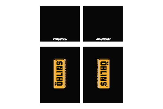 Stickers de Fourche complet - Ohlins V2