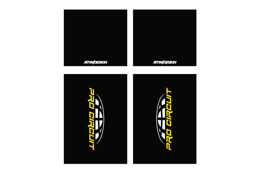 Stickers de Fourche complet - ProCircuit V1