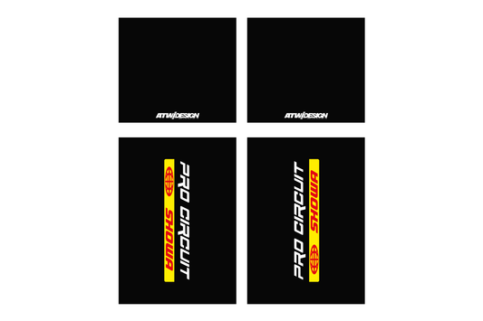 Stickers de Fourche complet - ProCircuit V2