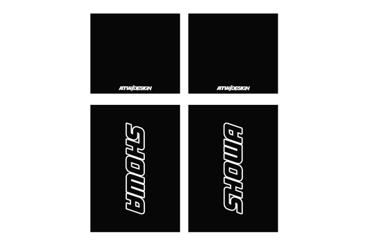 Stickers de Fourche complet - Showa V2