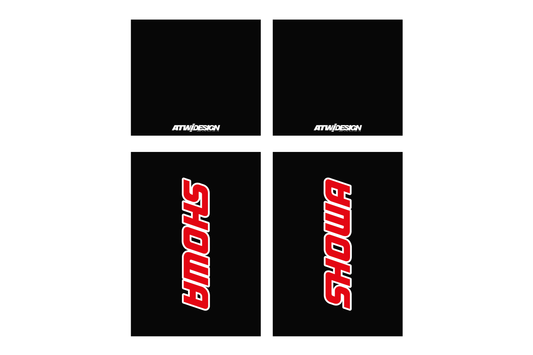 Stickers de Fourche complet - Showa V3
