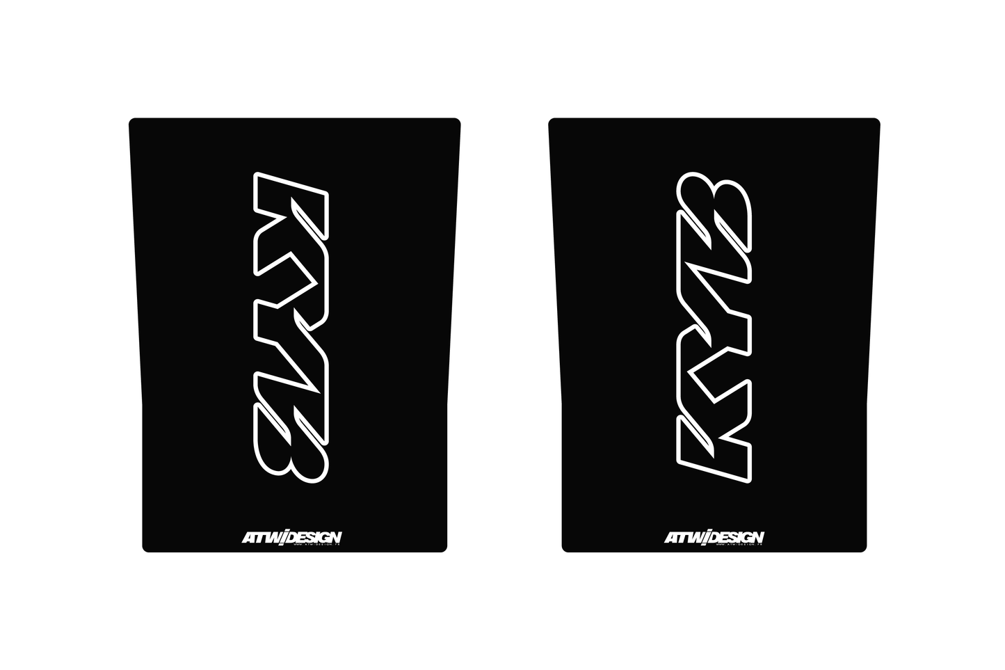 Stickers de Fourche 230x165mm - KYB V2
