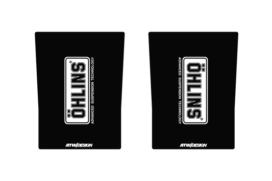 Stickers de Fourche 230x165mm - Ohlins V1