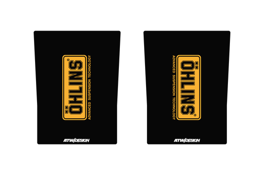 Stickers de Fourche 230x165mm - Ohlins V2