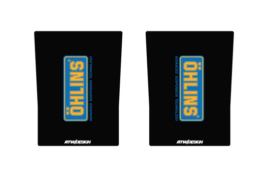 Stickers de Fourche 230x165mm - Ohlins V3