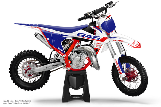 KIT DÉCO MOTOCROSS “GROUND” POUR GASGAS MC 85 BLANC
