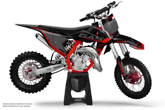 KIT DÉCO MOTOCROSS “GROUND” POUR GASGAS MC 85 NOIR
