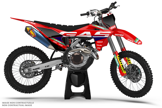 KIT DÉCO MOTOCROSS “TEAM” POUR GASGAS MC-MCF NOIR