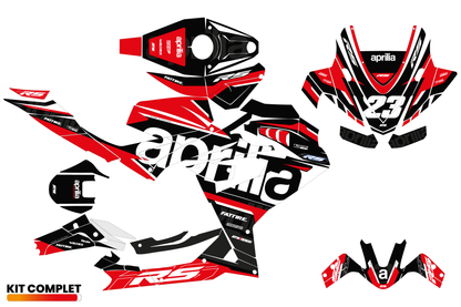 Kit déco APRILIA RS 457 - AP457001 Rouge