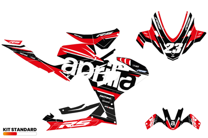 Kit déco APRILIA RS 457 - AP457001 Rouge