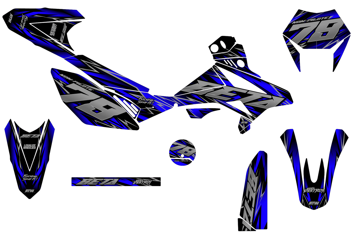 Kit déco Beta 50cc  - BT5C002