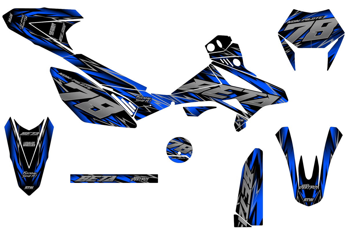 Kit déco Beta 50cc  - BT5C002