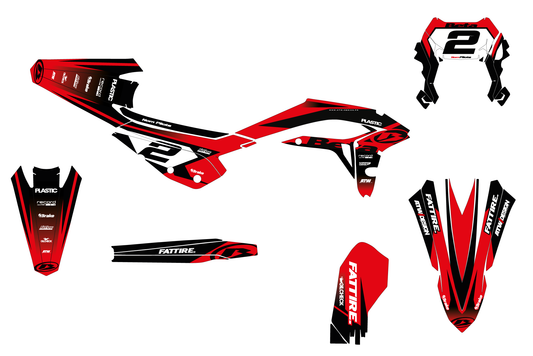 Kit déco Beta X-TRAINER - BTXT002 Noir