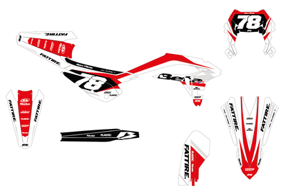 Kit déco Beta X-TRAINER - BTXT004 Blanc